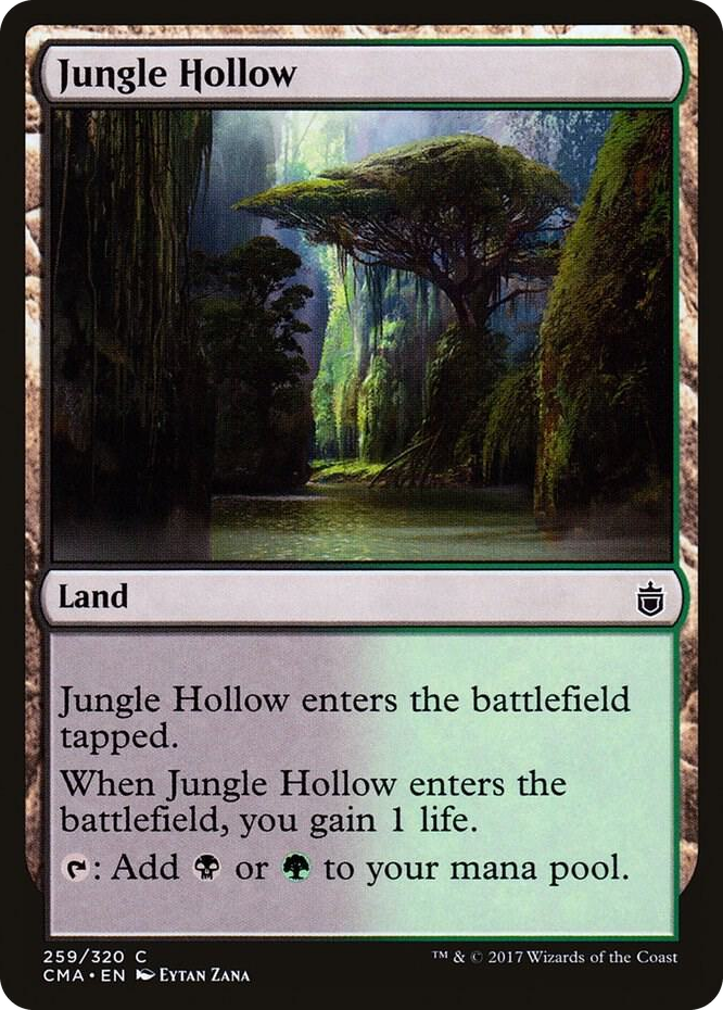 Jungle Hollow #259 C - Commander Anthology Pokemon card