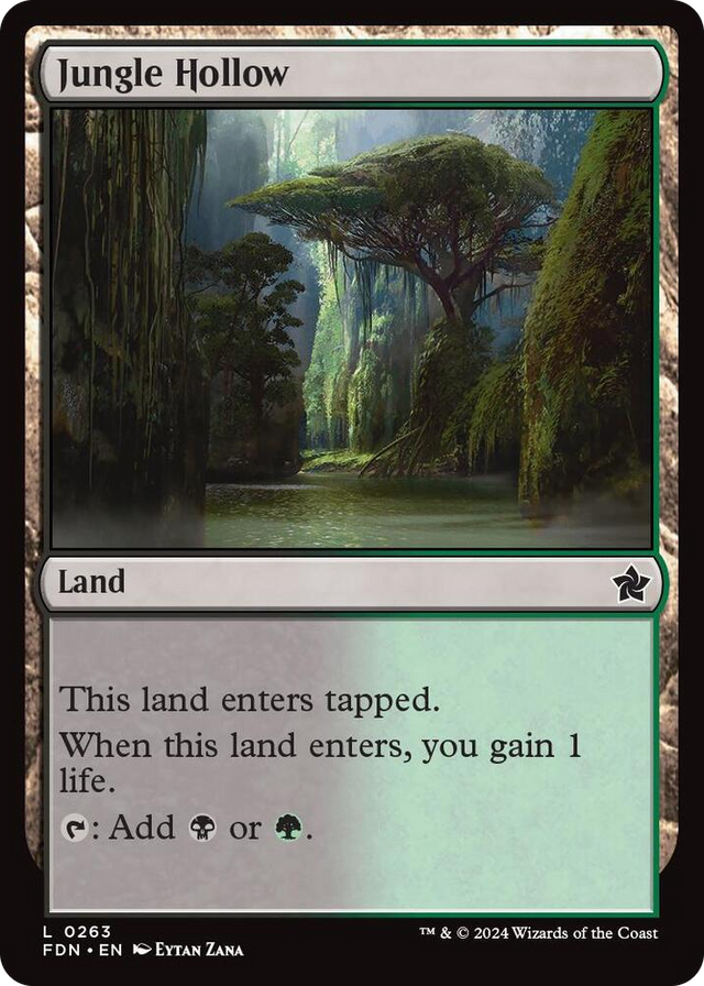0263 Jungle Hollow L Foundations
