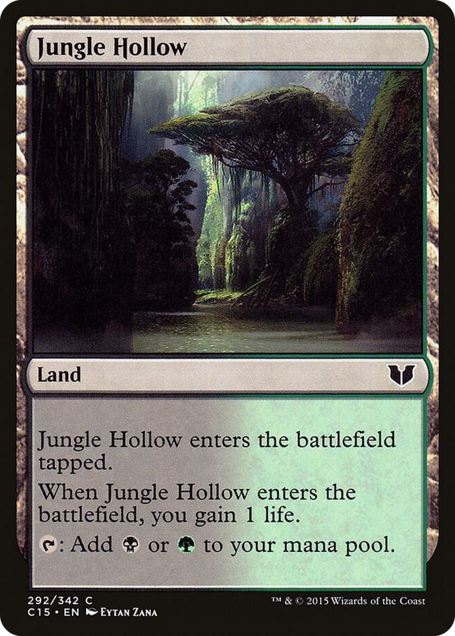 0292 Jungle Hollow C Commander 2015