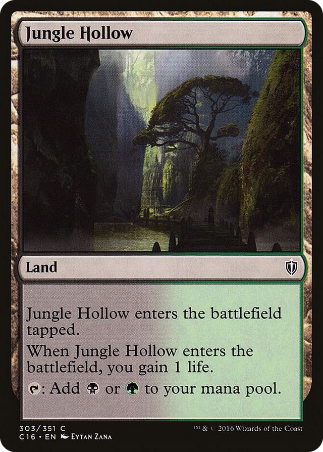 0303 Jungle Hollow C Commander 2016