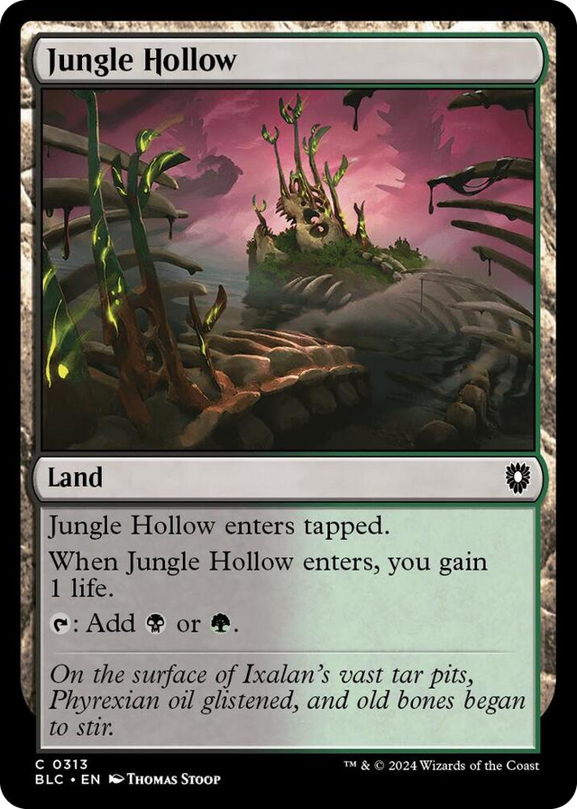 0313 Jungle Hollow C Commander: Bloomburrow