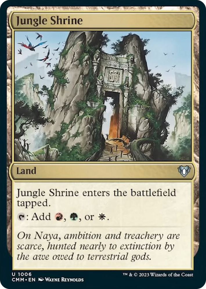 1006 Jungle Shrine U Commander Masters