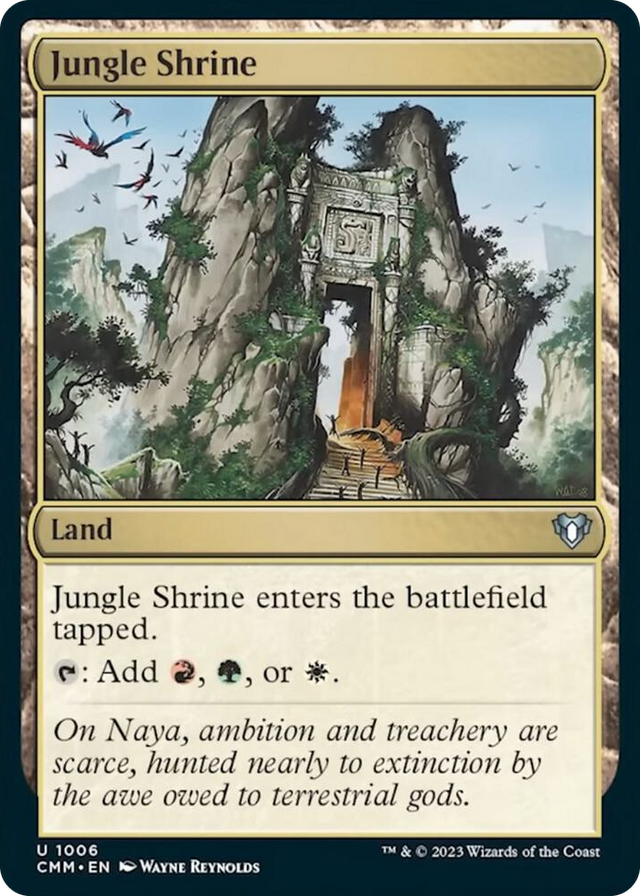 1006 Jungle Shrine U Commander Masters