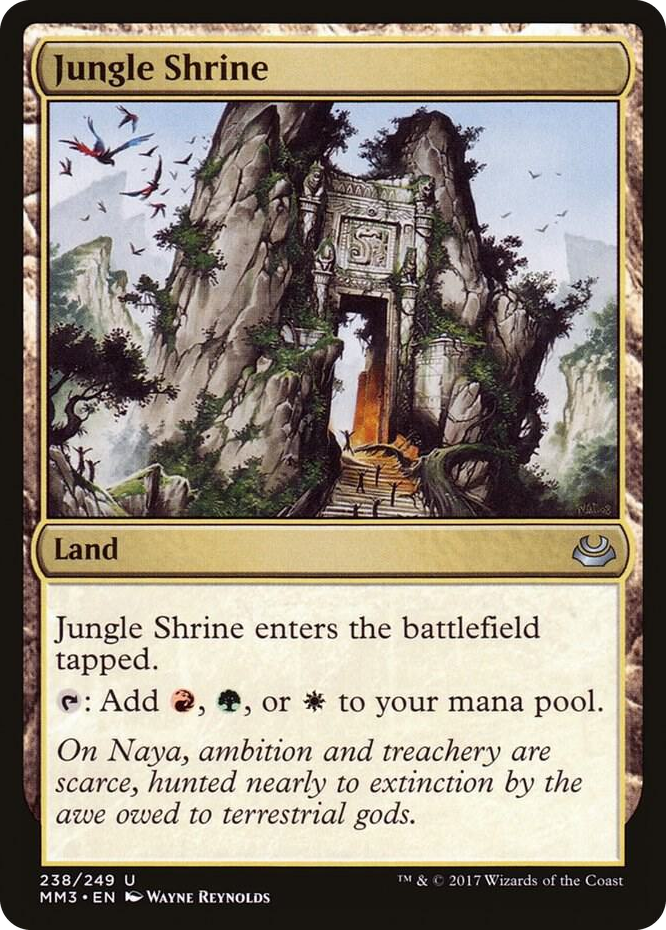 Jungle Shrine #238 U - Modern Masters 2017 Pokemon card