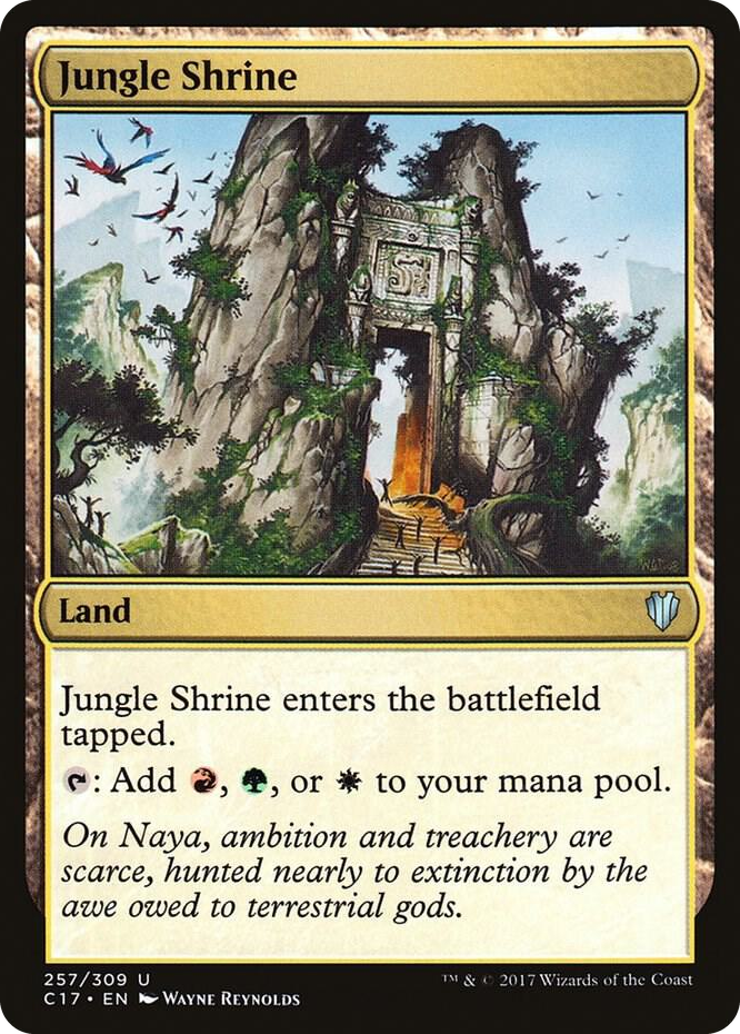 0257 Jungle Shrine U Commander 2017
