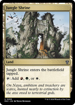 0268 Jungle Shrine U Commander: Murders at Karlov Manor