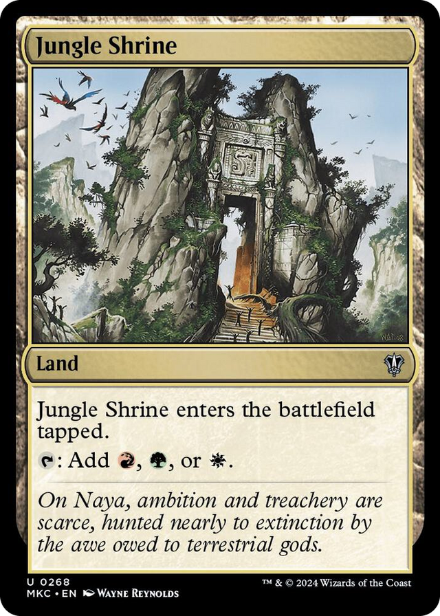 0268 Jungle Shrine U Commander: Murders at Karlov Manor