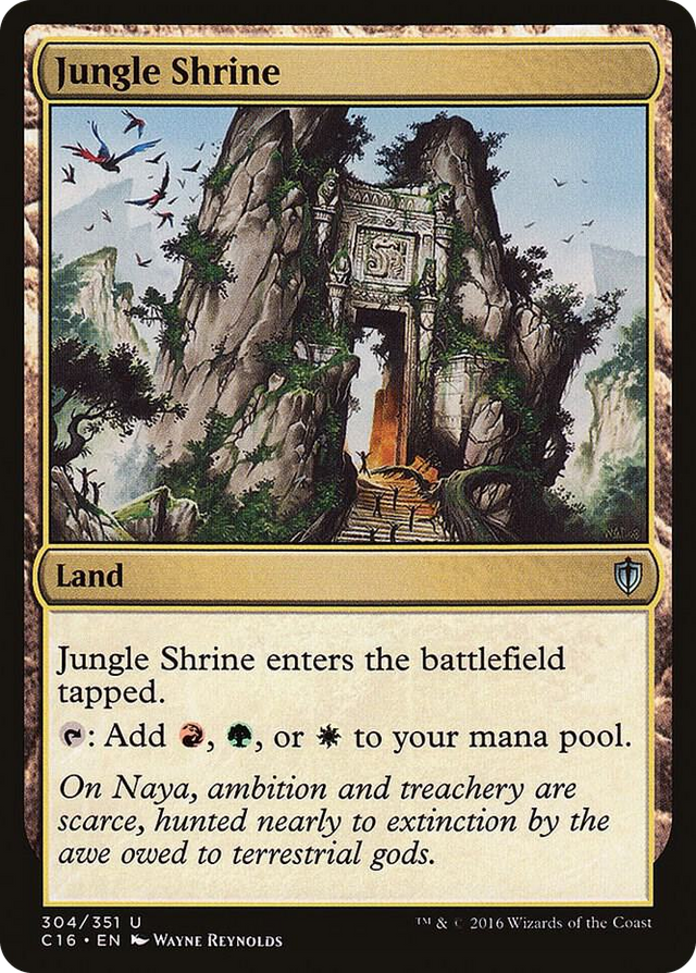 0304 Jungle Shrine U Commander 2016