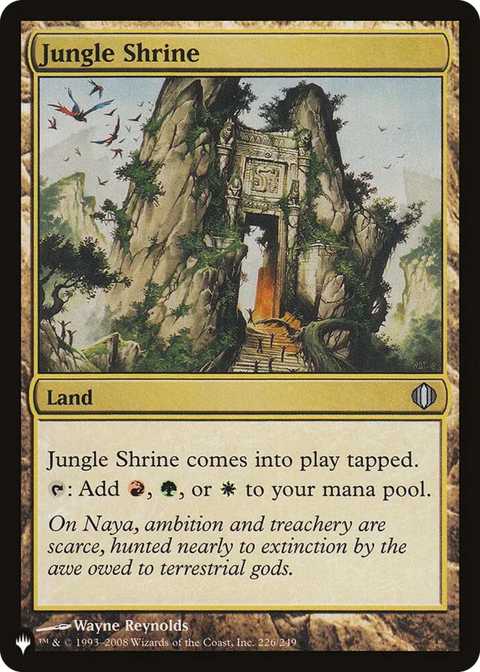 0226 Jungle Shrine (ALA) U The List Reprints