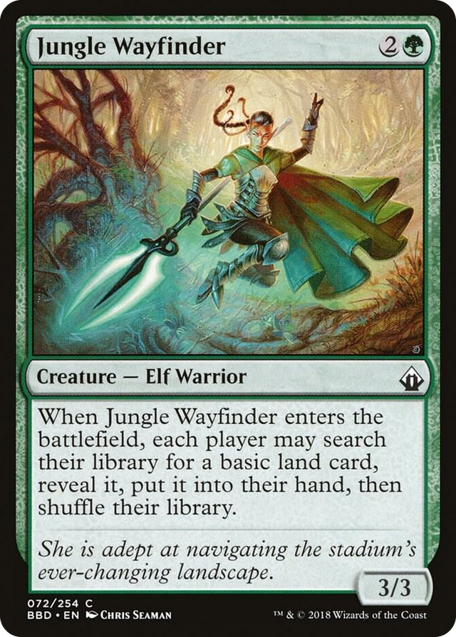 0072 Jungle Wayfinder C Battlebond