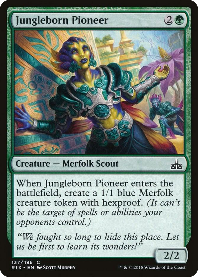 0137 Jungleborn Pioneer C Rivals of Ixalan