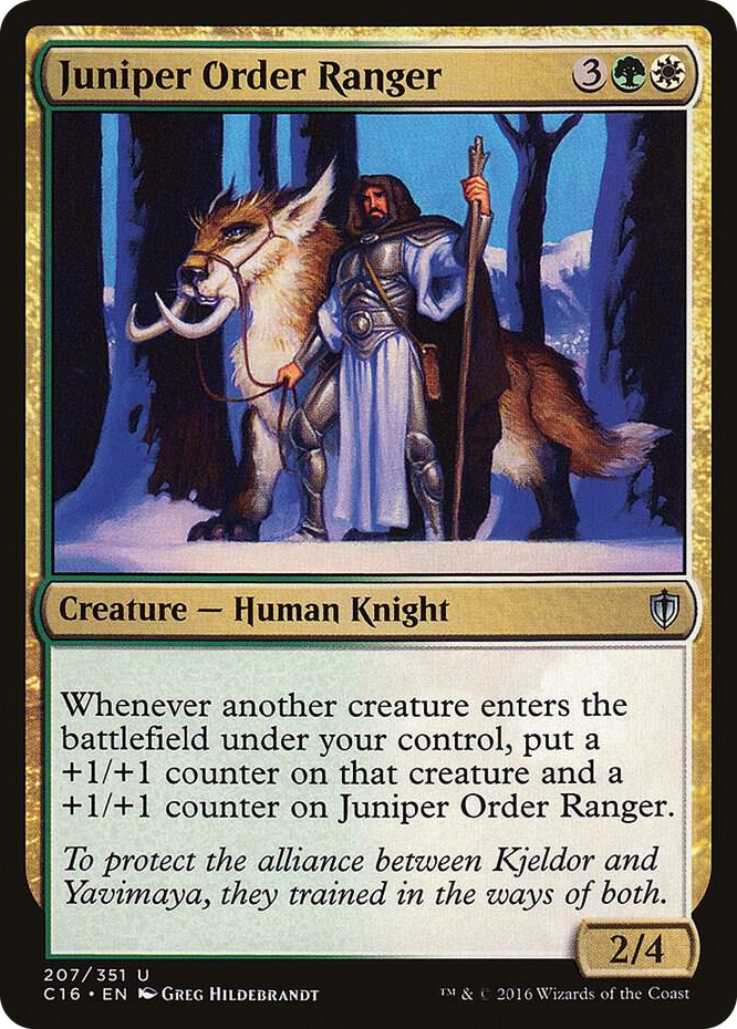Juniper Order Ranger #207 U - Commander 2016 Pokemon card