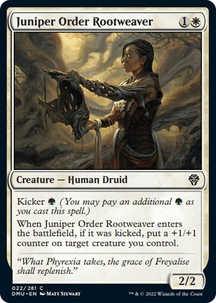 0022 Juniper Order Rootweaver C Dominaria United