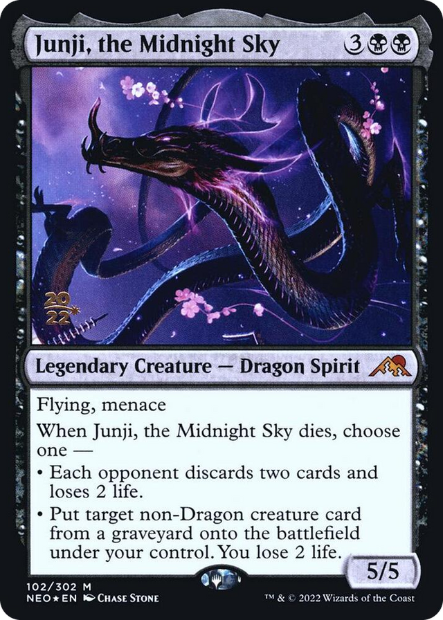 0102 Junji, the Midnight Sky M Prerelease Cards