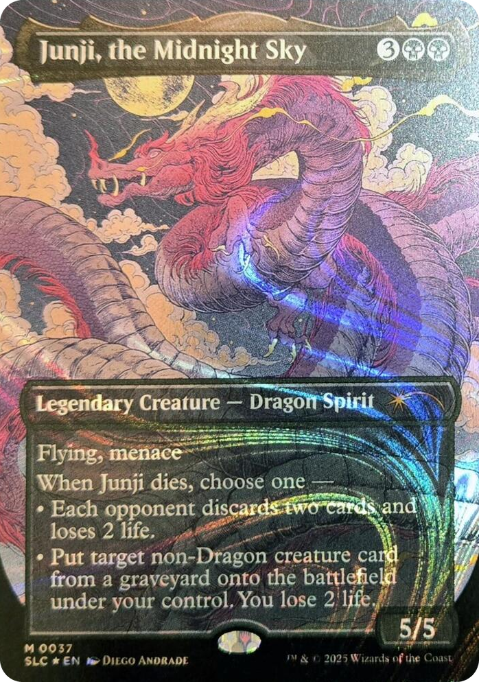 0037 Junji, the Midnight Sky (Halo Foil) M Secret Lair Countdown Kit