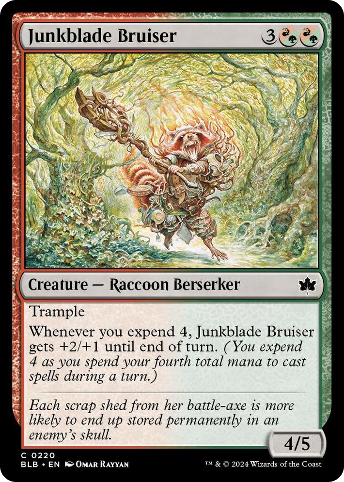 0220 Junkblade Bruiser C Bloomburrow