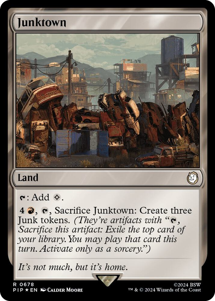 0678 Junktown (Surge Foil) R Universes Beyond: Fallout