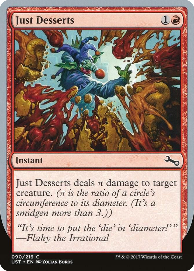 0090 Just Desserts C Unstable