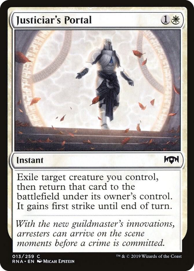 0013 Justiciar's Portal C Ravnica Allegiance