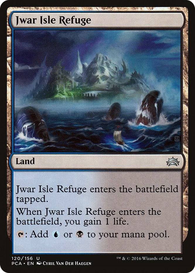 Jwar Isle Refuge #120 U - Planechase Anthology Pokemon card