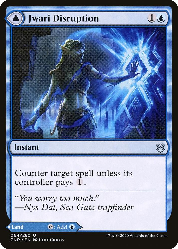 0064 Jwari Disruption U Zendikar Rising