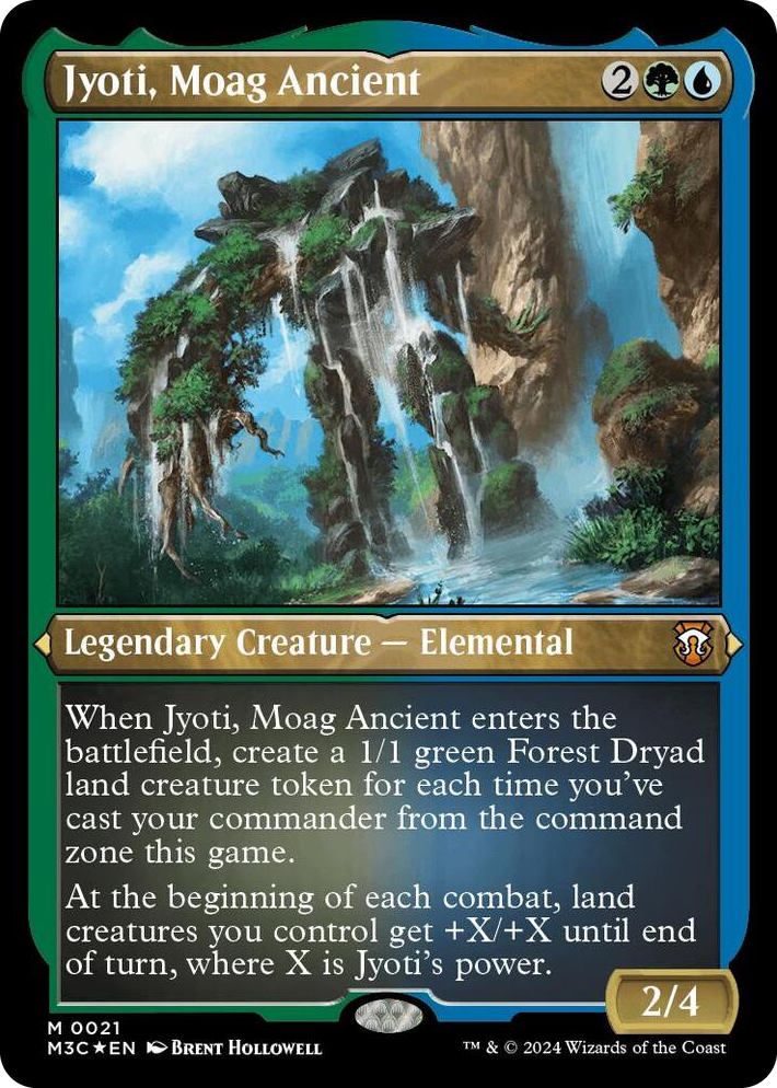 0021 Jyoti, Moag Ancient (Foil Etched) M Commander: Modern Horizons 3