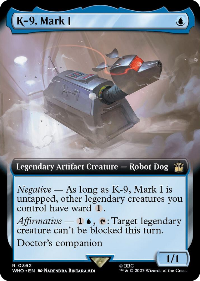 0362 K-9, Mark I (Extended Art) R Universes Beyond: Doctor Who