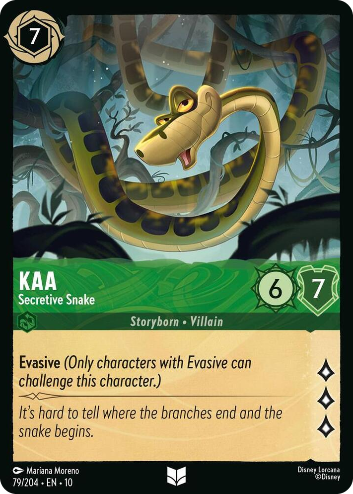 0079 Kaa - Secretive Snake Uncommon Whispers in the Well