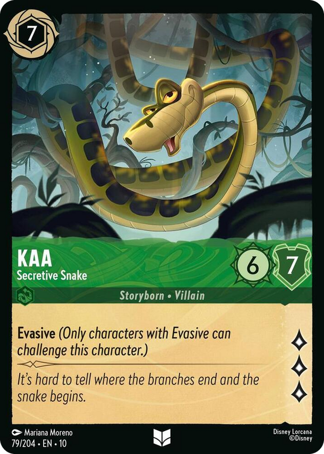 0079 Kaa - Secretive Snake Uncommon Whispers in the Well