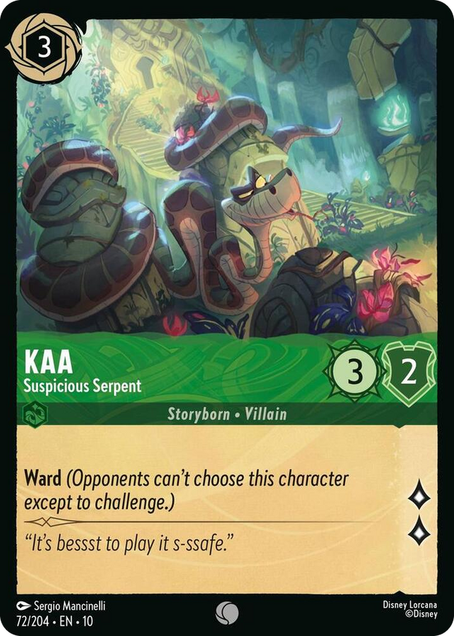 0072 Kaa - Suspicious Serpent Common Whispers in the Well