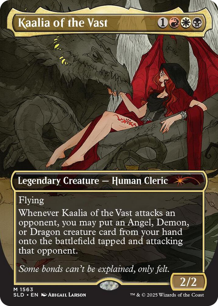 Kaalia of the Vast #1563 M - Secret Lair Drop Series Pokemon card