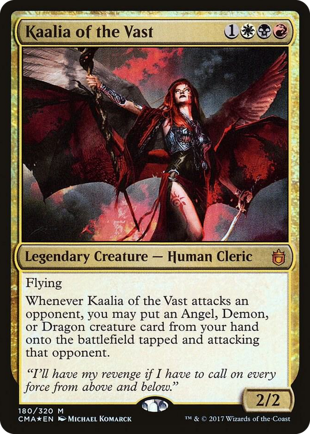 0180 Kaalia of the Vast M Commander Anthology