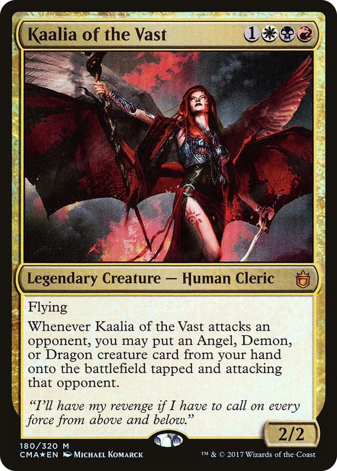 Kaalia of the Vast #180 M - Commander Anthology Pokemon card