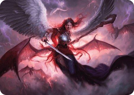 0022 Kaalia of the Vast Art Card S Art Series: Modern Horizons 3