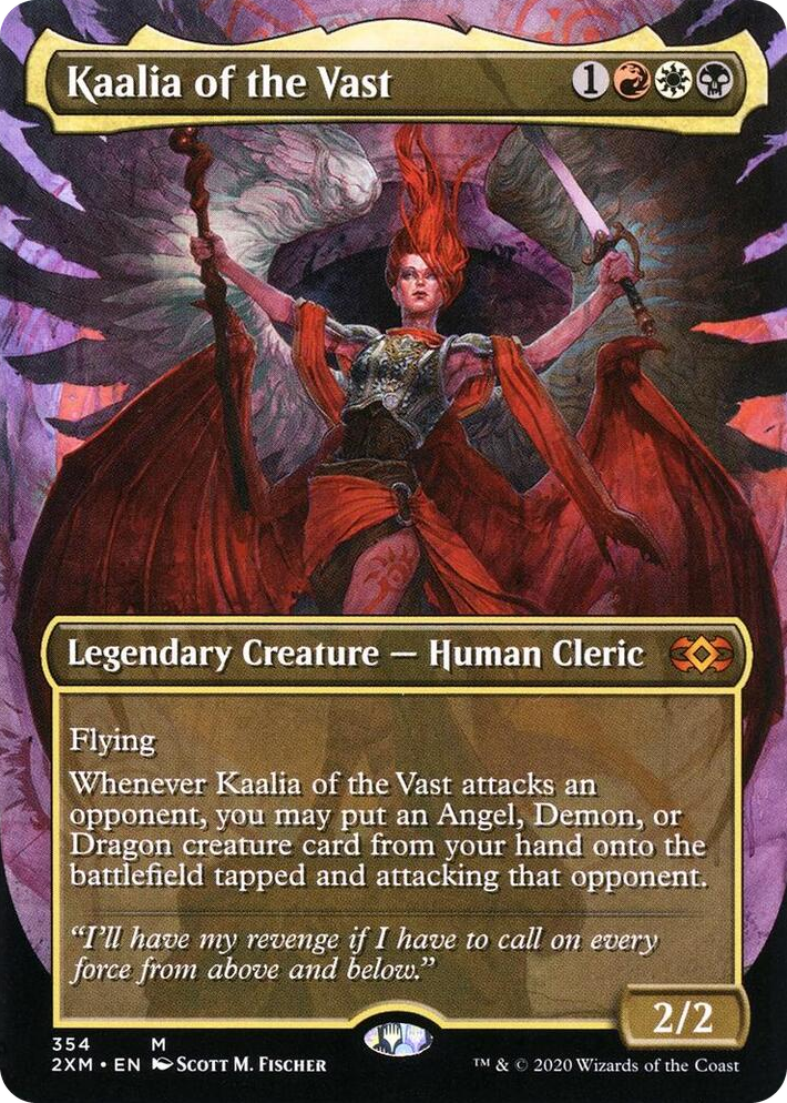 0354 Kaalia of the Vast (Borderless) M Double Masters