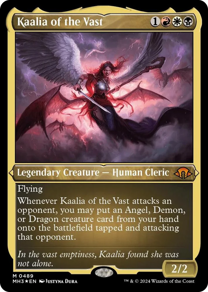 0489 Kaalia of the Vast (Foil Etched) M Modern Horizons 3