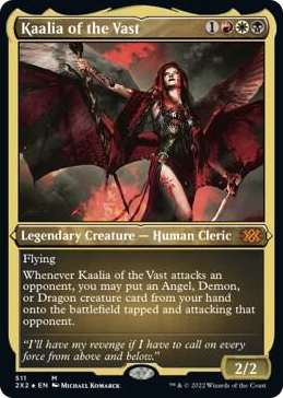 0511 Kaalia of the Vast (Foil Etched) M Double Masters 2022