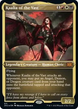 0511 Kaalia of the Vast (Foil Etched) M Double Masters 2022