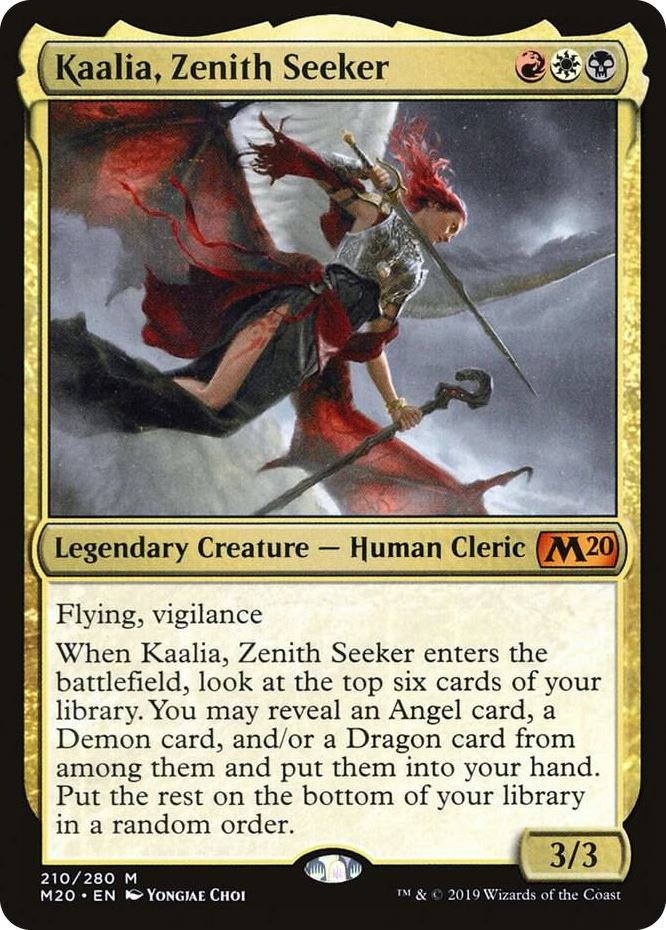 0210 Kaalia, Zenith Seeker M Core Set 2020