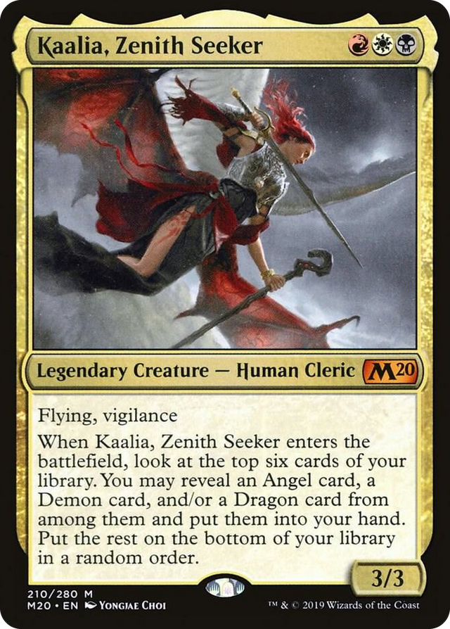 0210 Kaalia, Zenith Seeker M Core Set 2020