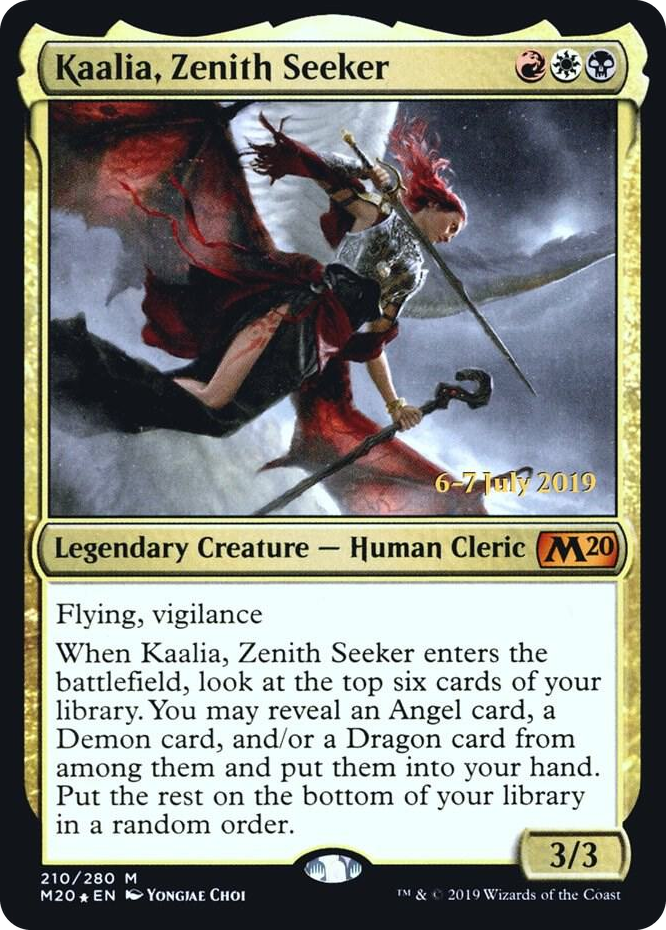 0210 Kaalia, Zenith Seeker M Prerelease Cards