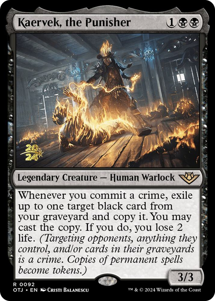 0092 Kaervek, the Punisher R Prerelease Cards