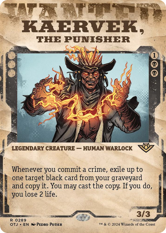 0289 Kaervek, the Punisher (Showcase) R Outlaws of Thunder Junction