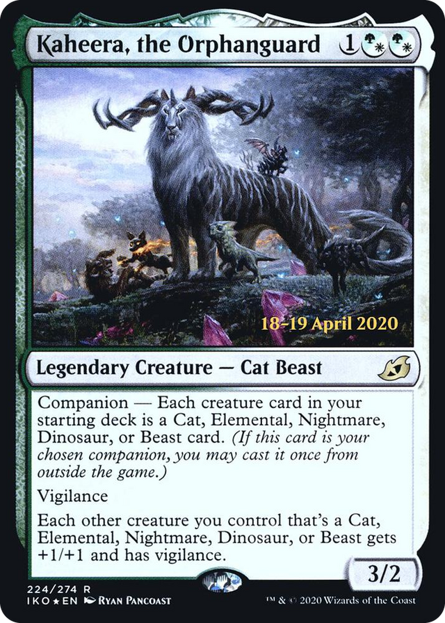 0224 Kaheera, the Orphanguard R Prerelease Cards