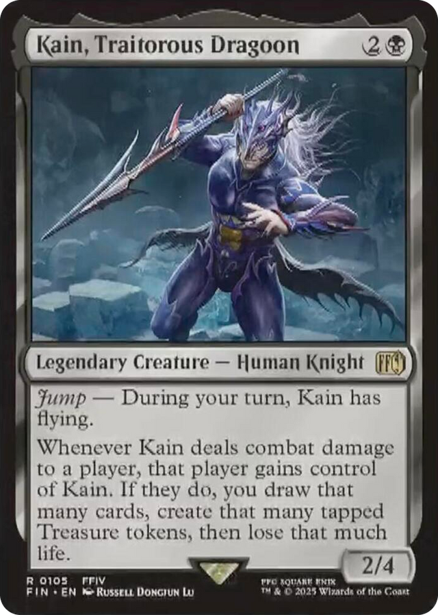 0105 Kain, Traitorous Dragoon R FINAL FANTASY