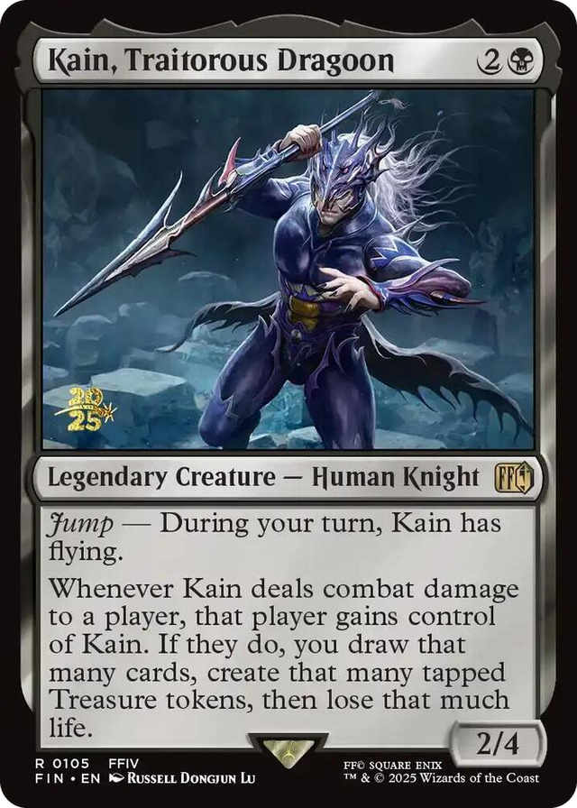 0105 Kain, Traitorous Dragoon R Prerelease Cards
