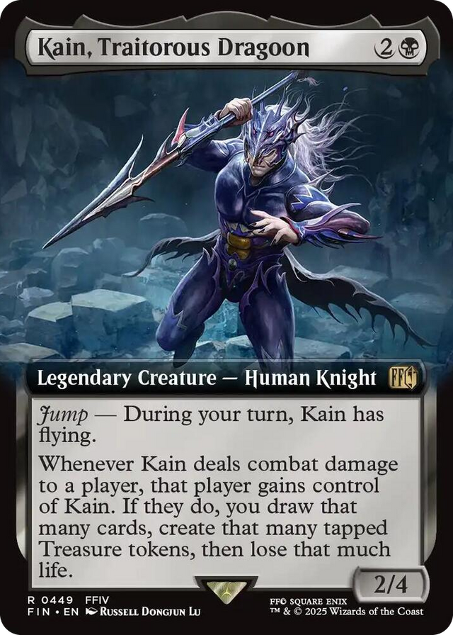 0449 Kain, Traitorous Dragoon (Extended Art) R FINAL FANTASY