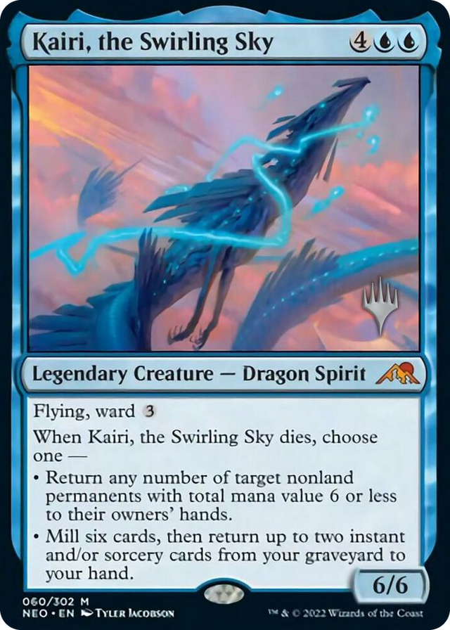 0060 Kairi, the Swirling Sky M Promo Pack: Kamigawa: Neon Dynasty