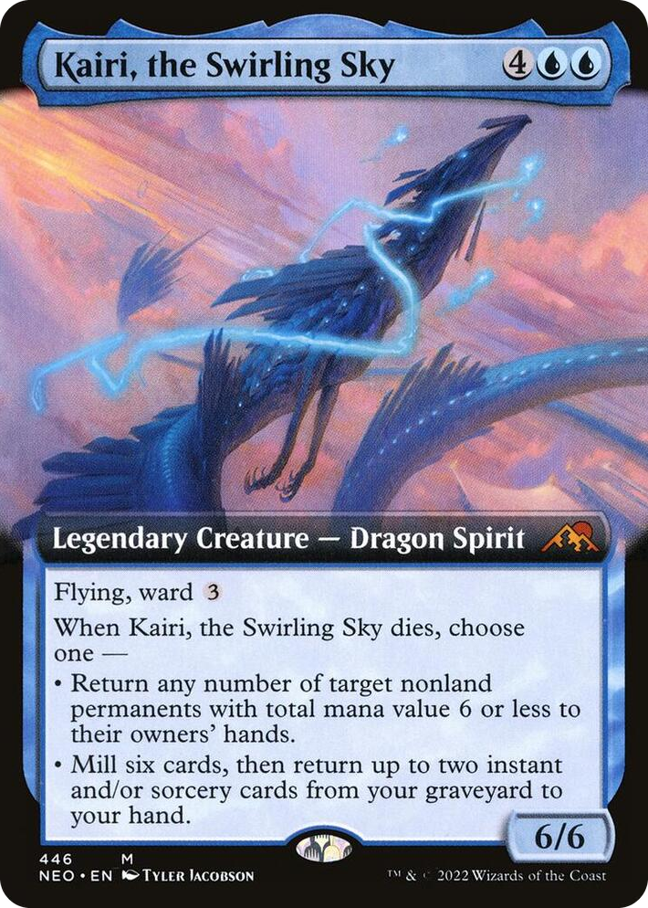 0446 Kairi, the Swirling Sky (Extended Art) M Kamigawa: Neon Dynasty