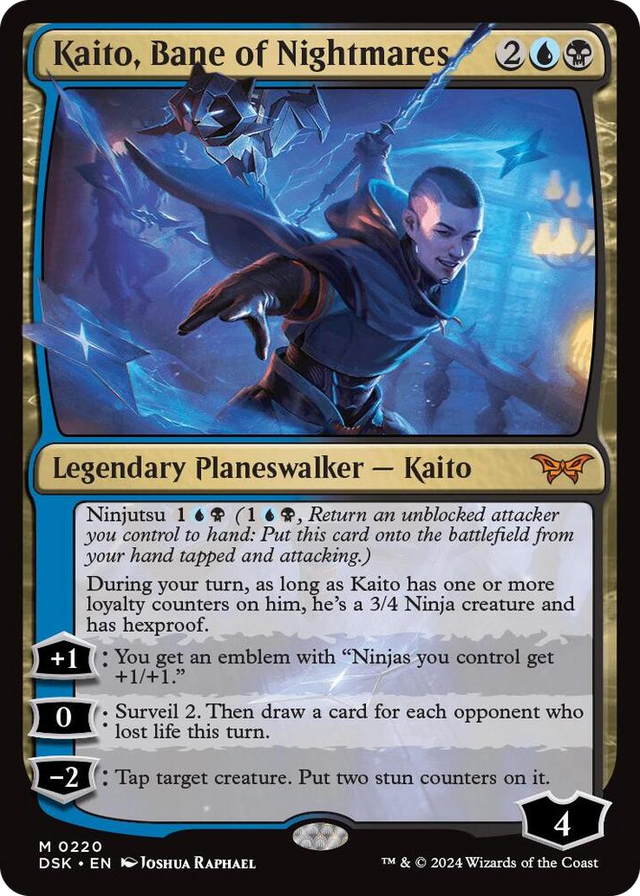 0220 Kaito, Bane of Nightmares M Duskmourn: House of Horror